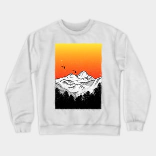 Rila Mountains Bulgaria Crewneck Sweatshirt